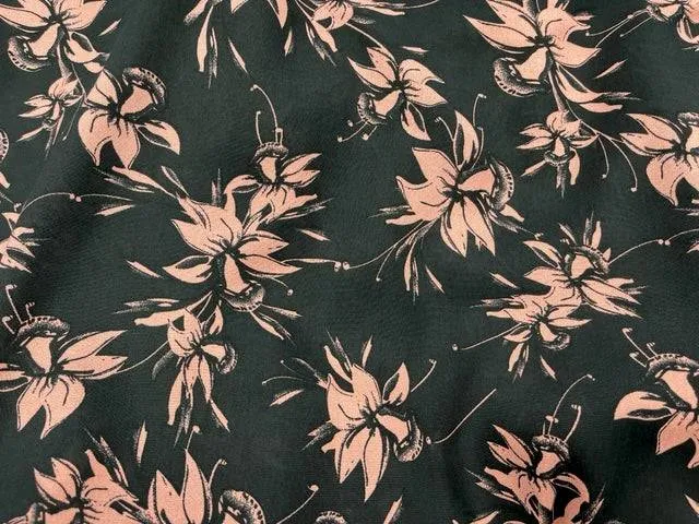 Acacia Floral - Printed Viscose