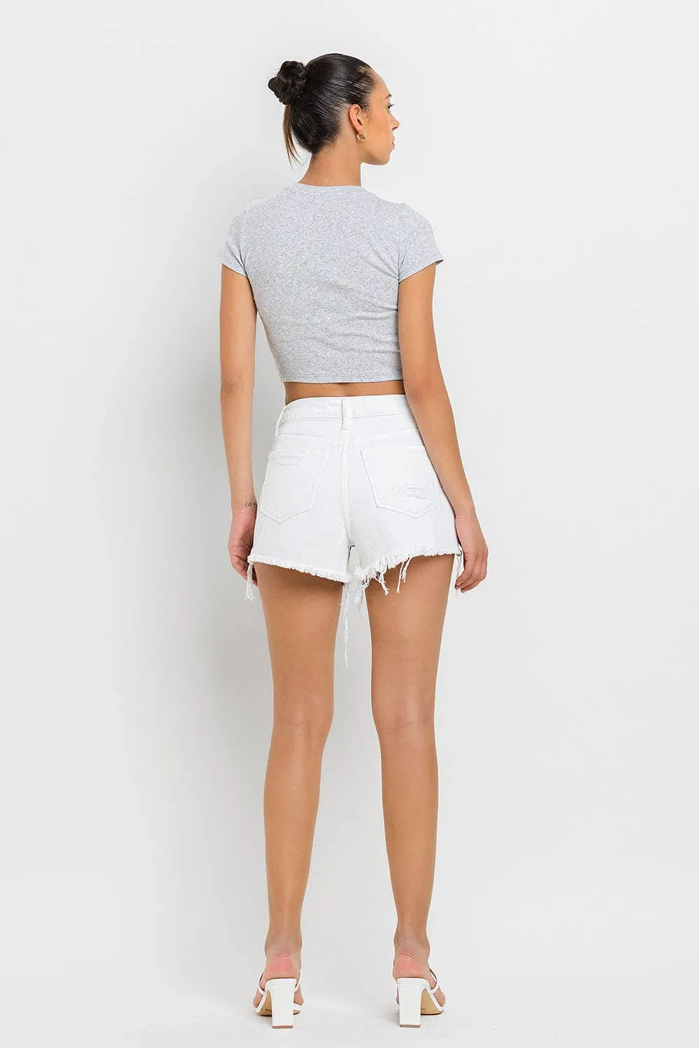 Assured High Rise Colorblock Shorts