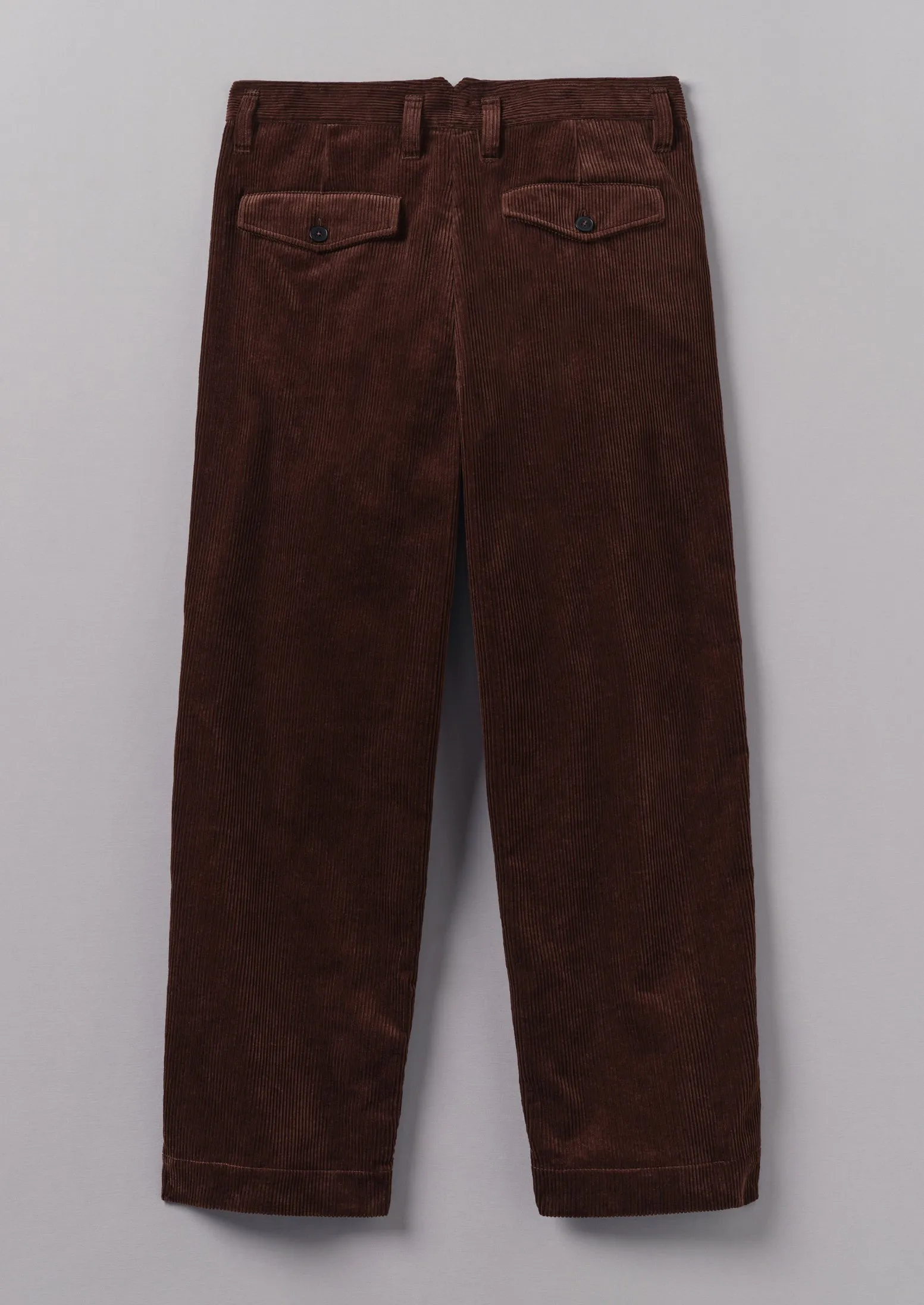 Bill Organic Cord Wide Leg Pants | Chestnut