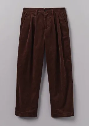 Bill Organic Cord Wide Leg Pants | Chestnut