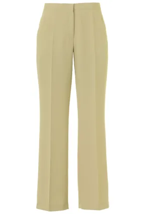 Busy Clothing Womens Smart Beige Trousers