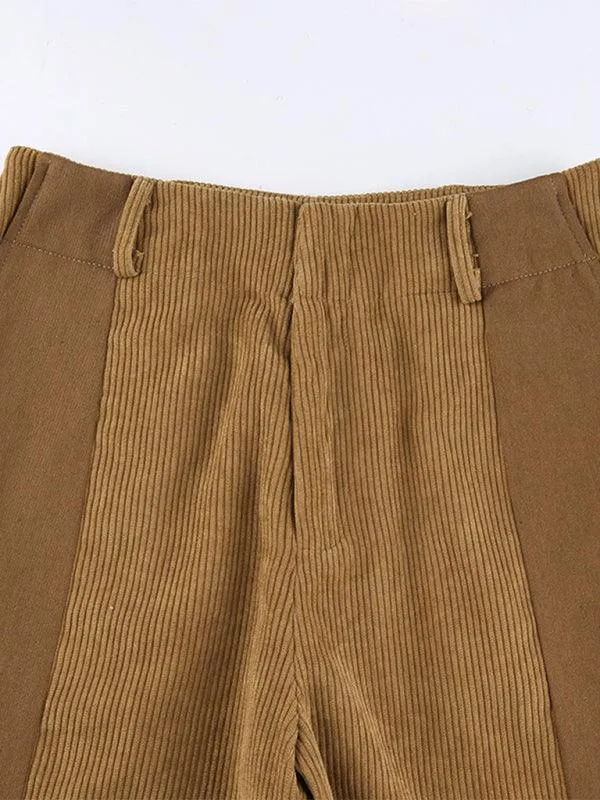 Casual Loose Corduroy Women's Pants