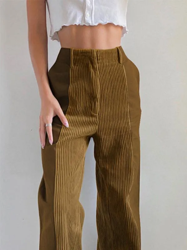 Casual Loose Corduroy Women's Pants