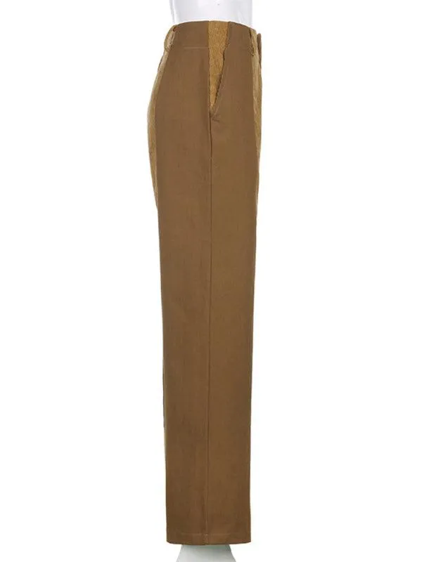 Casual Loose Corduroy Women's Pants