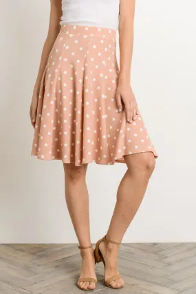 Chic Polka Dot Skirt