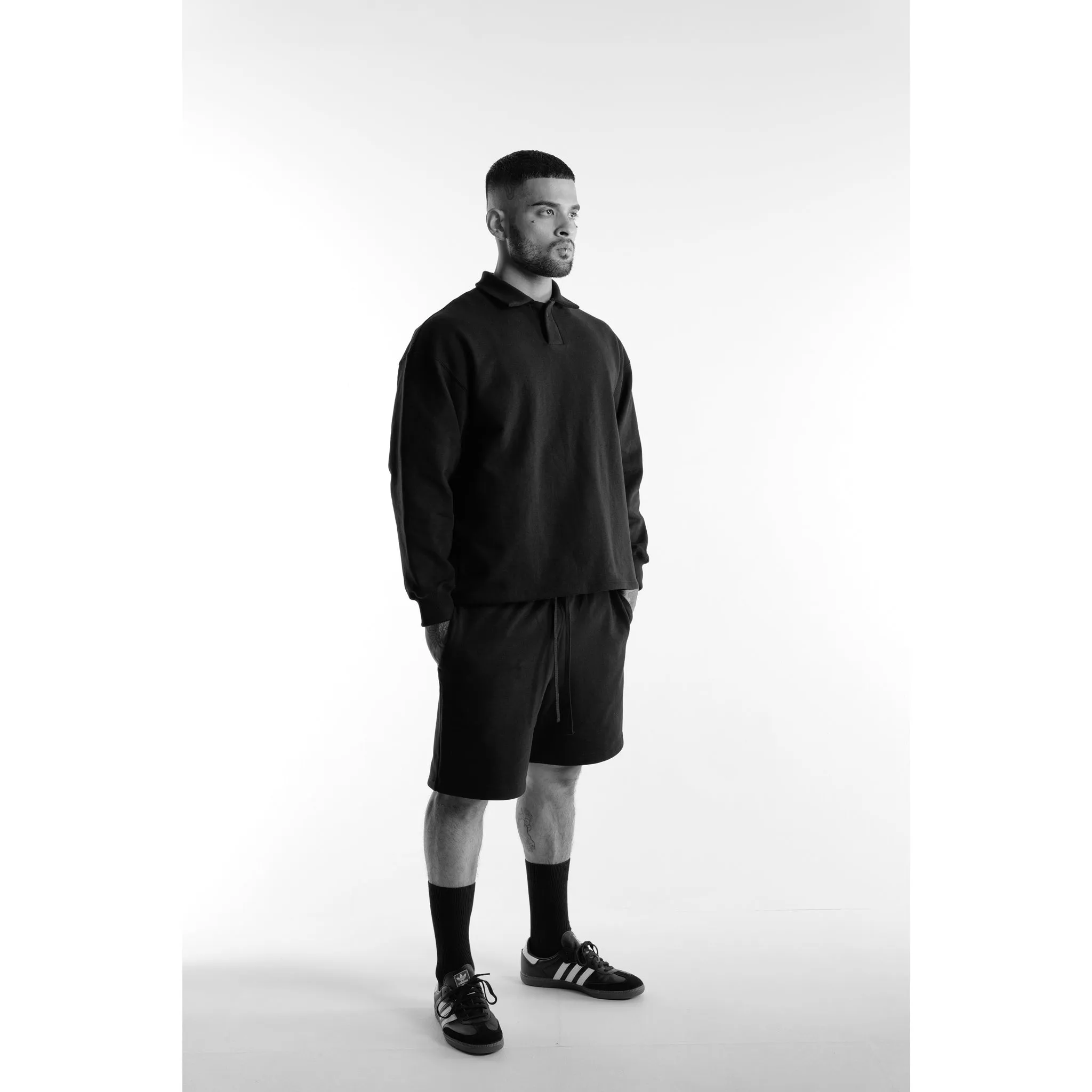 Classic Football Sweat Shirts - Black