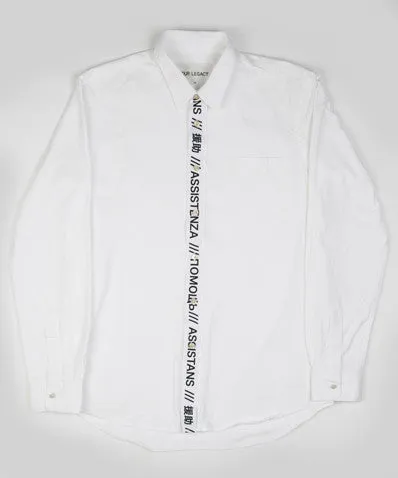 Classic Shirt Broken Twill White