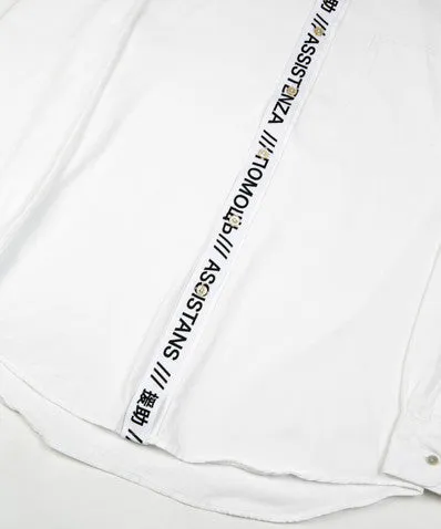 Classic Shirt Broken Twill White