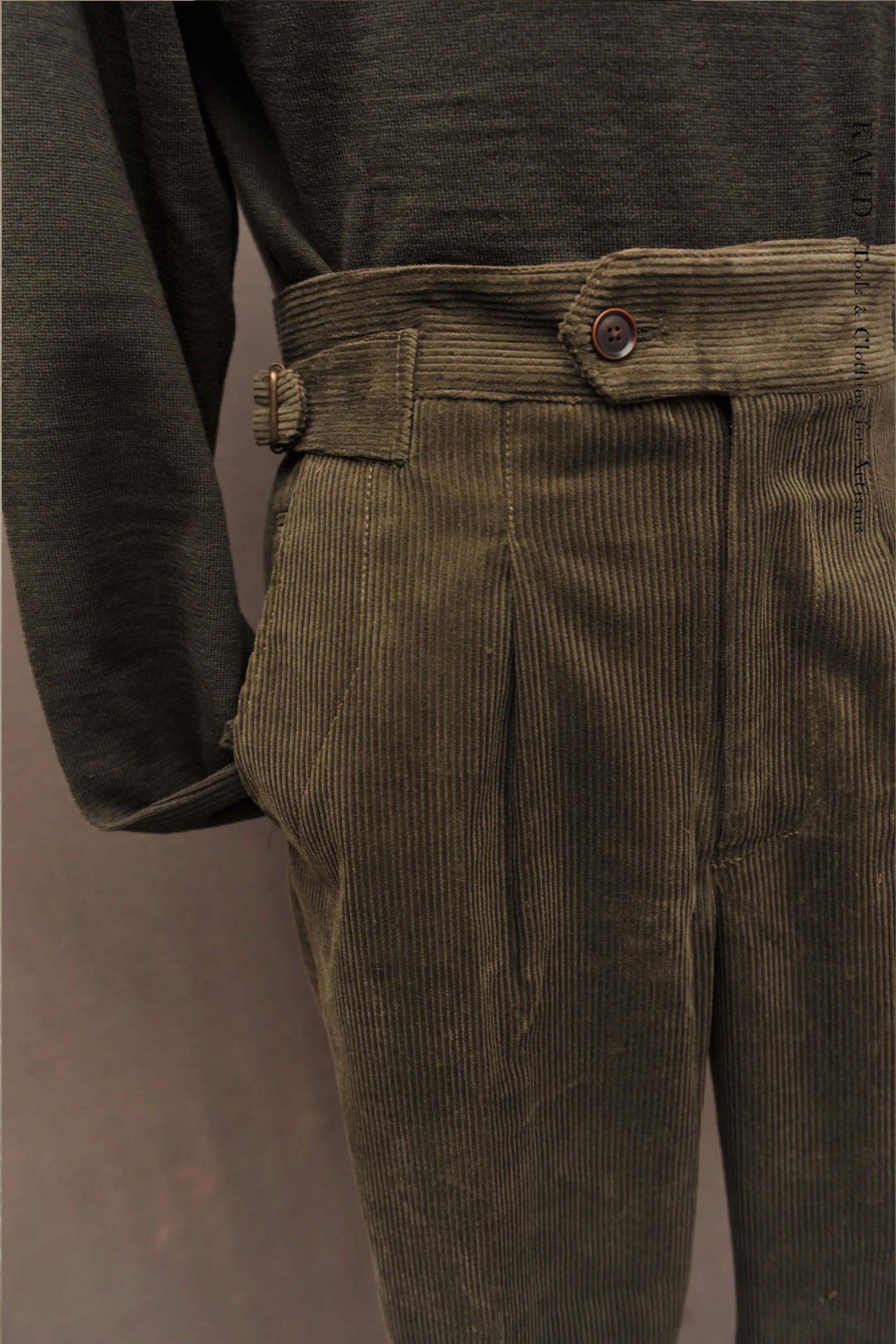 Cooper Pants - Olive Corduroy - 29, 31, 33, 35