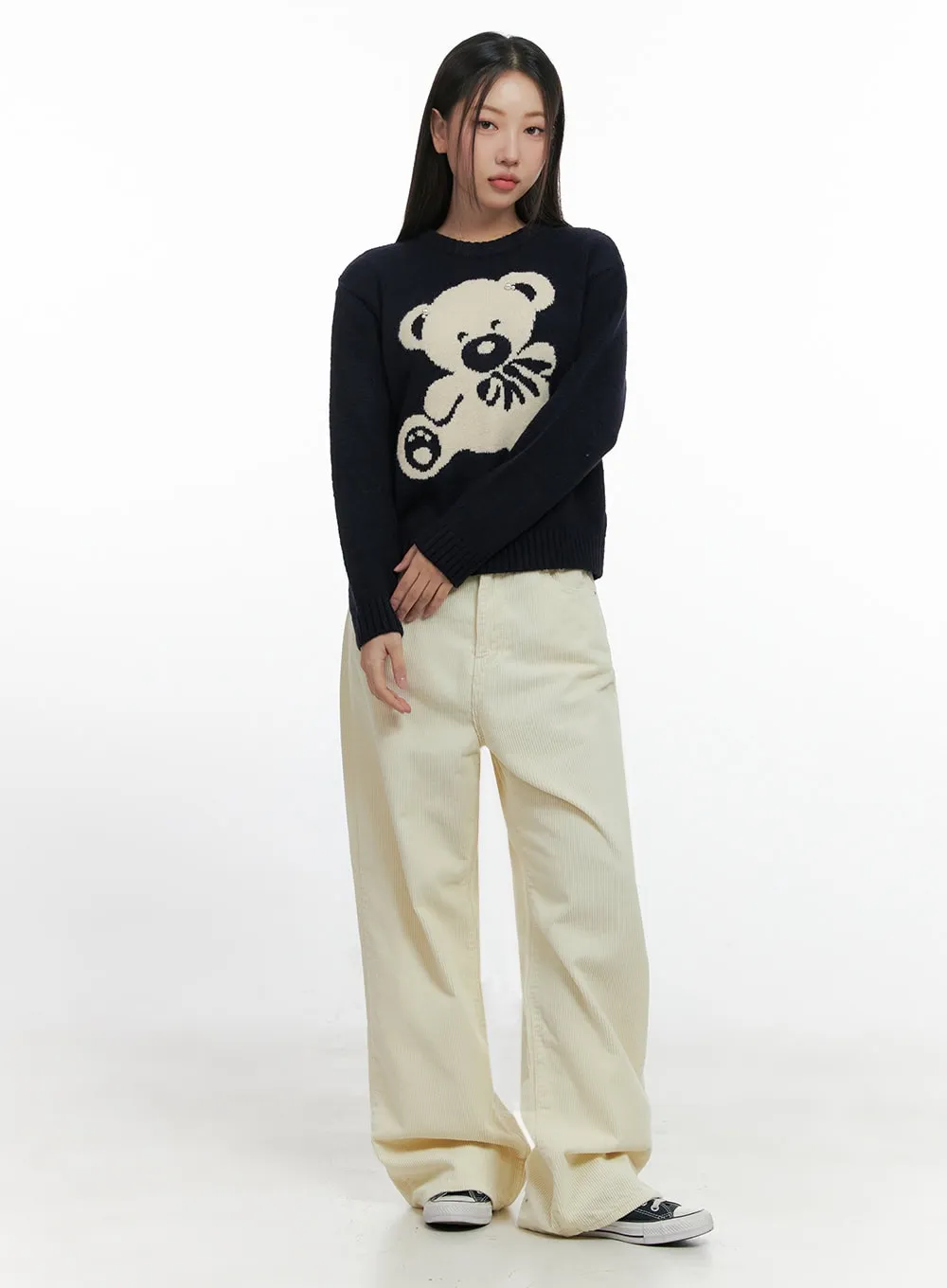 Corduroy Dream Wide Leg Pants IN415