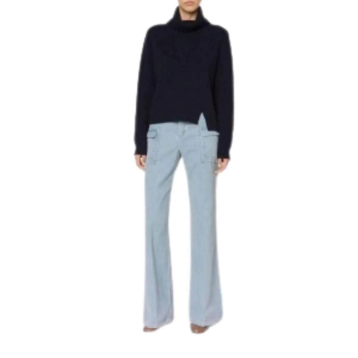 Corduroy Wide Leg Trousers Pants