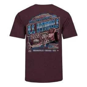 Dodge Power Brokers NHRA U.S. Nationals Event Retro T-Shirt