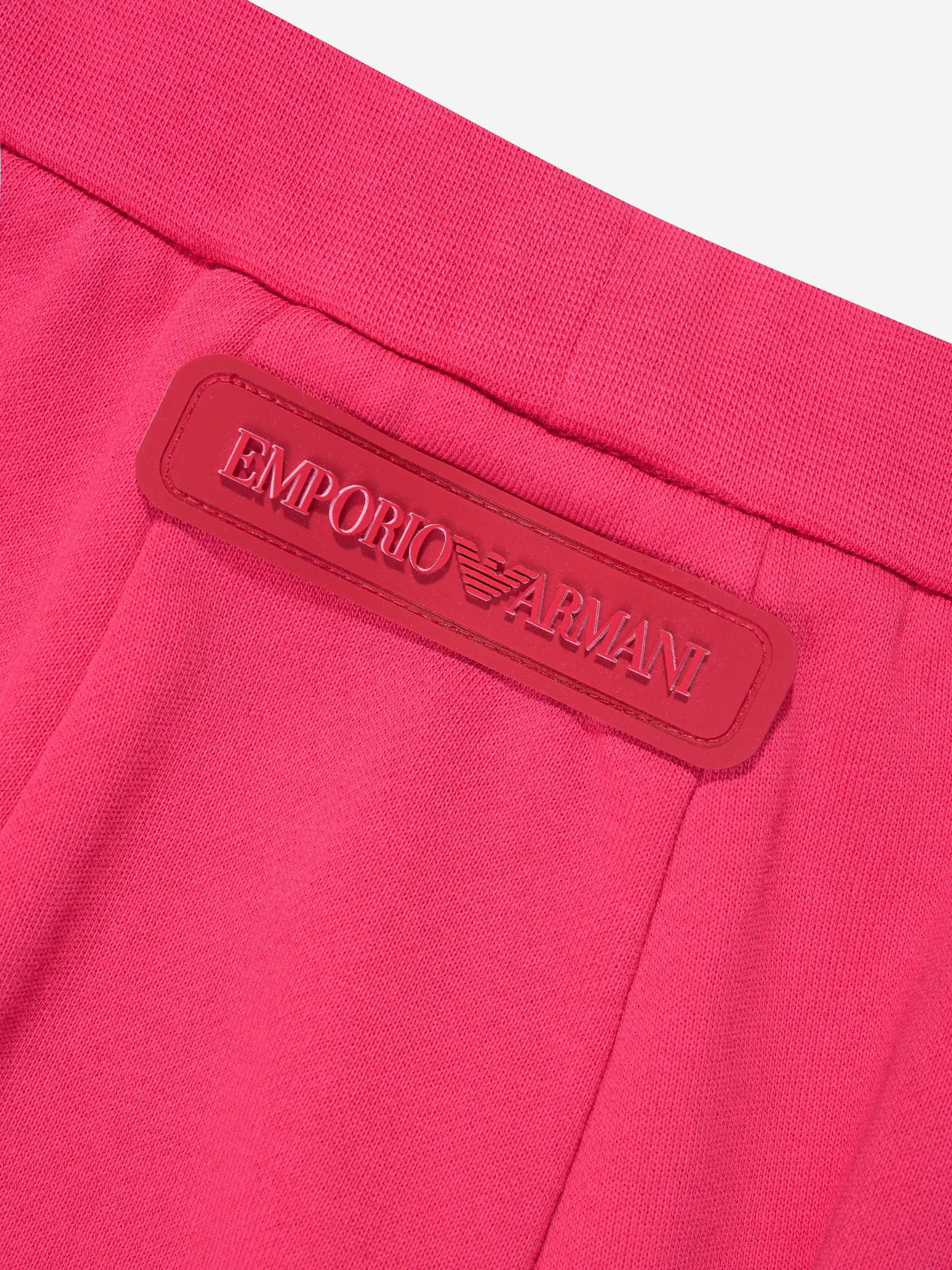 Emporio Armani Girls Flared Skirt in Pink