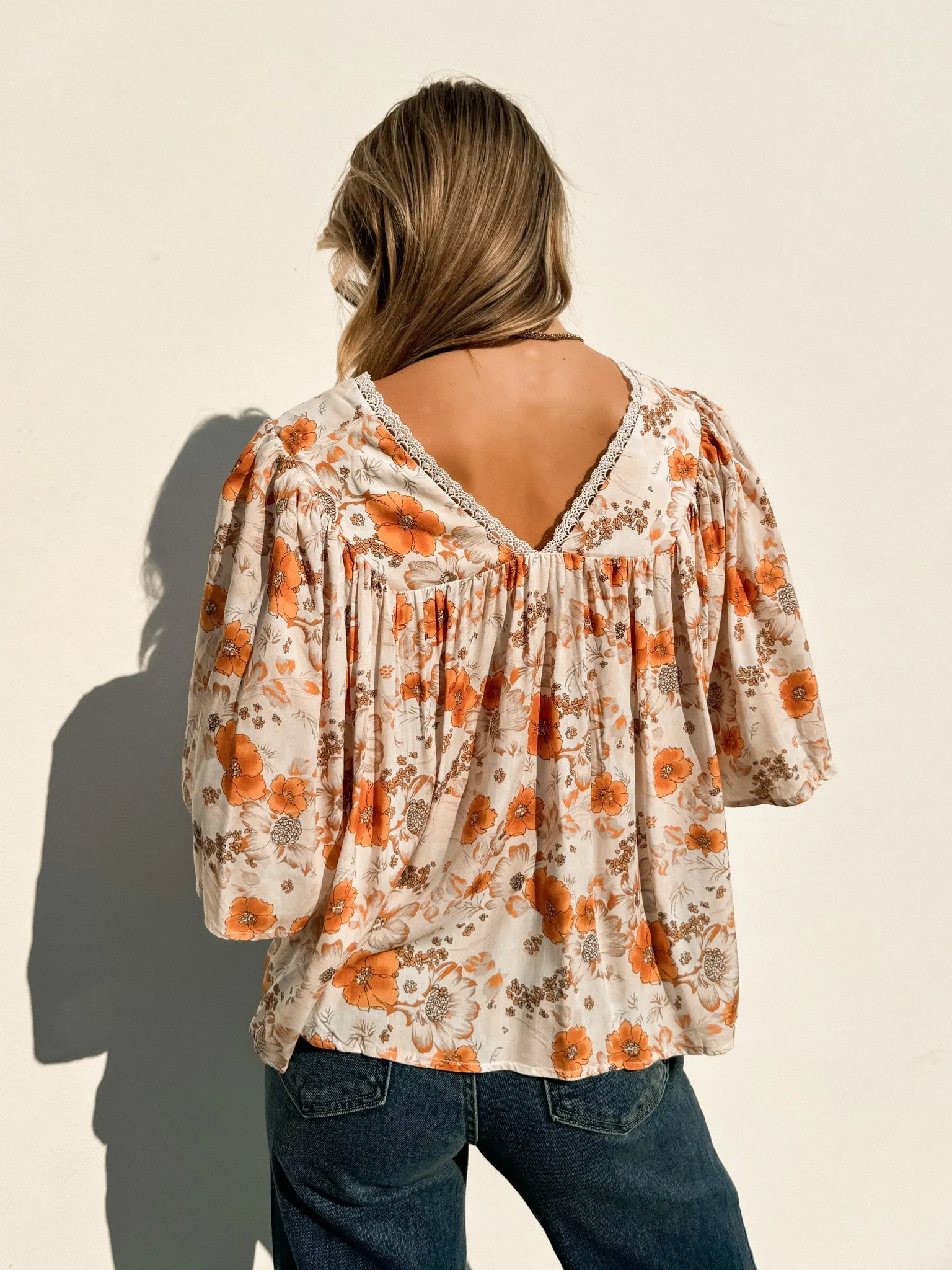 Fall is Calling Floral Blouse