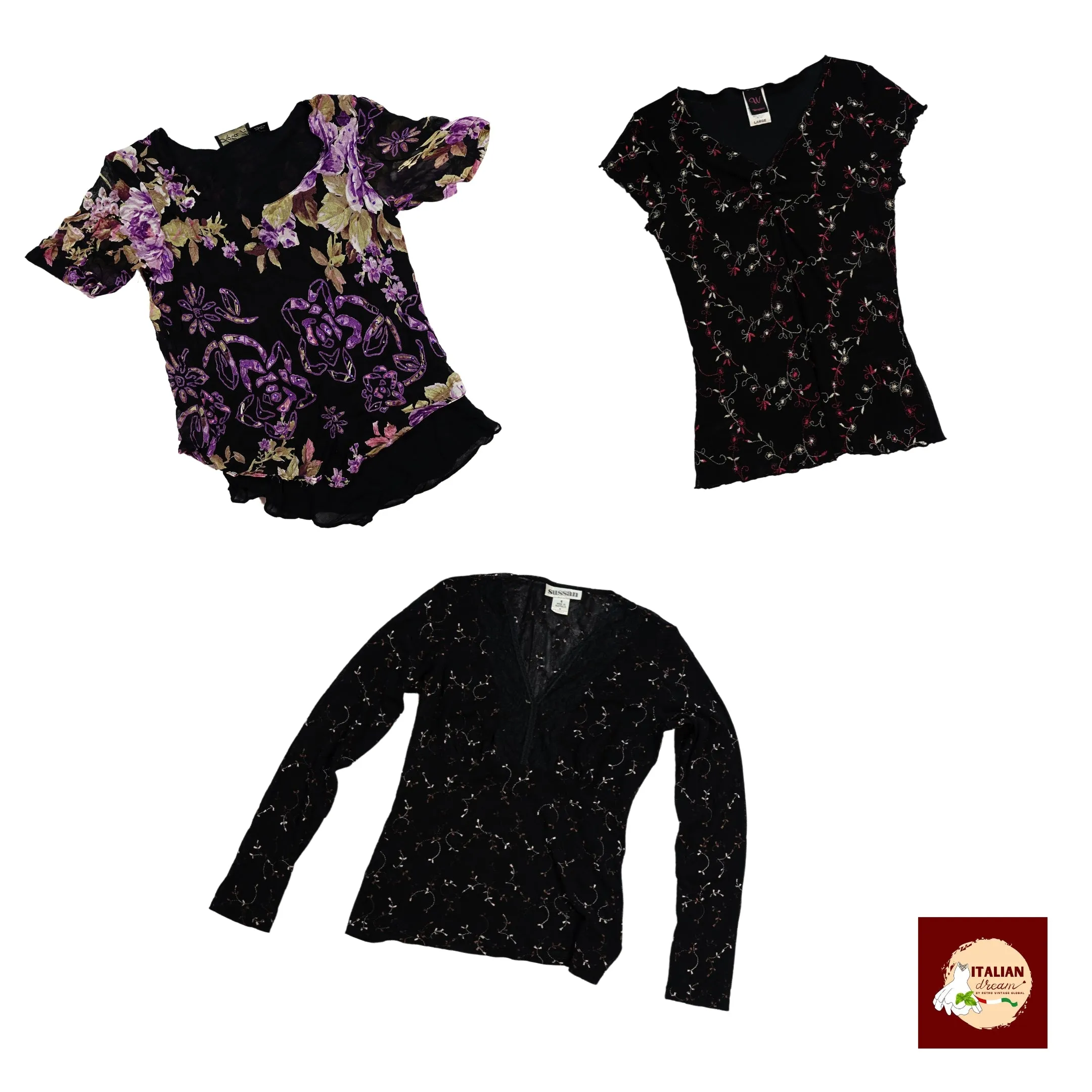 Floral Fest Y2K Blouses