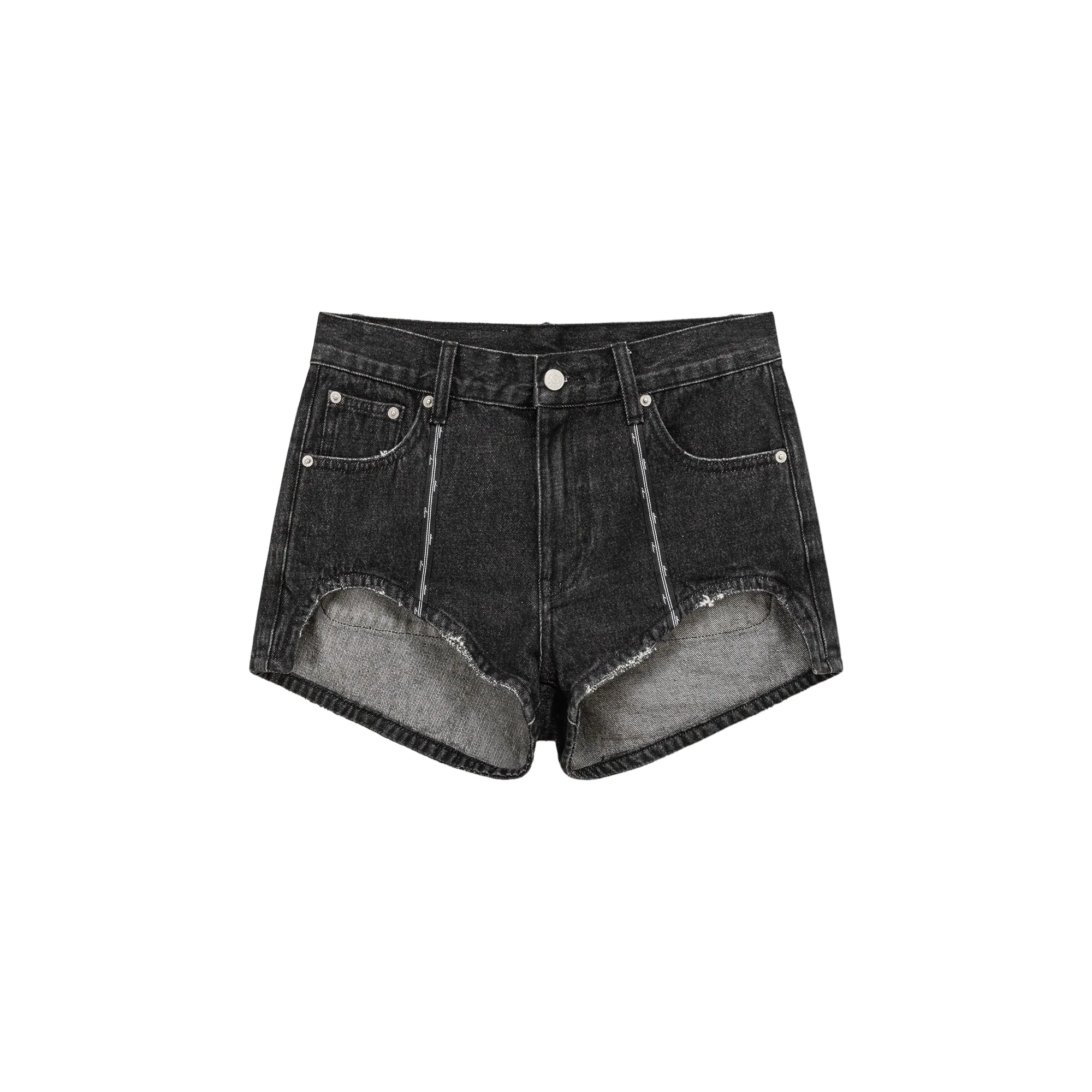 High Waist Denim Shorts