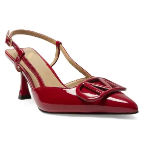 Josie Heel in Red Patent