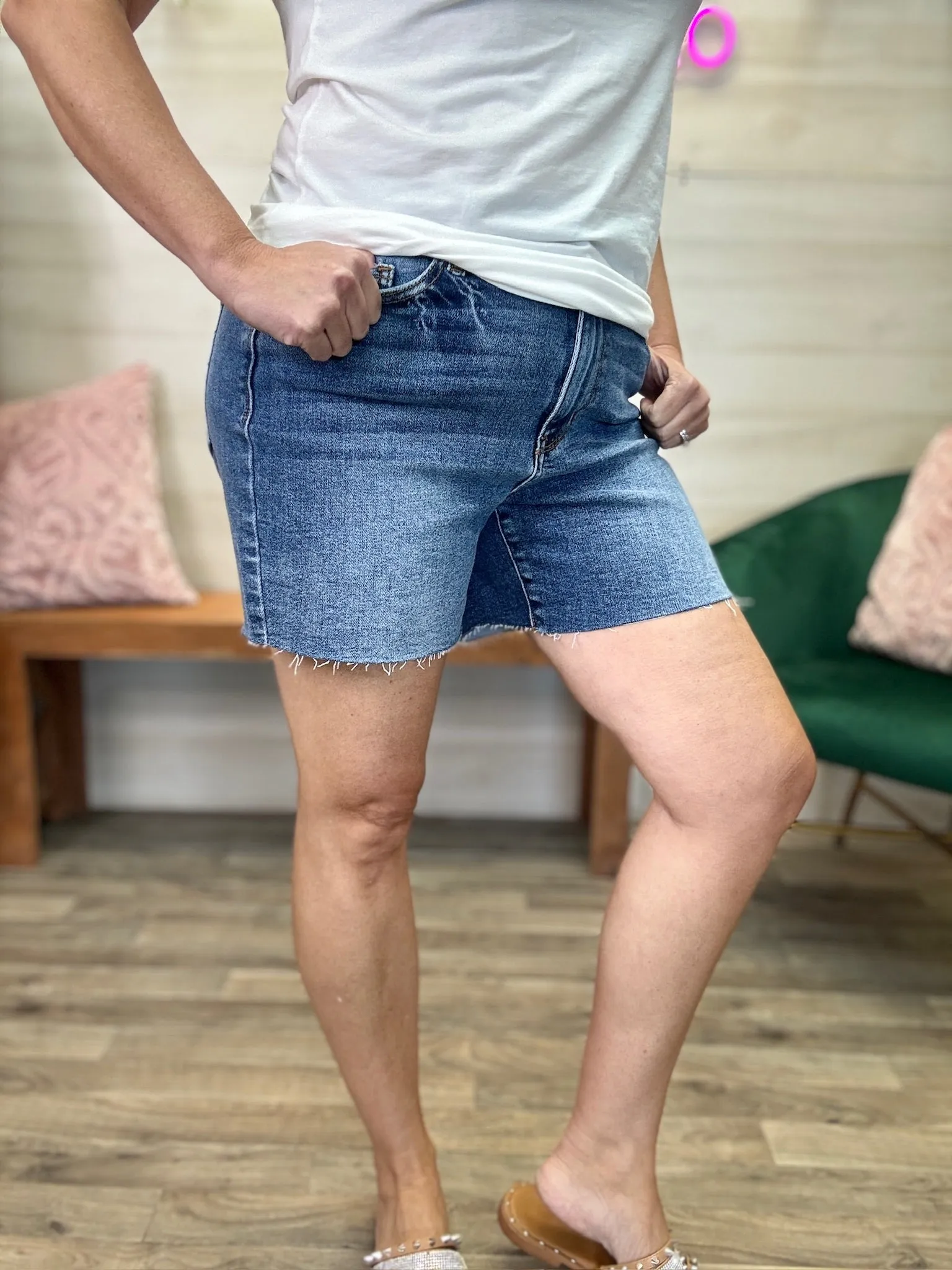 Judy Blue High Waist Shorts