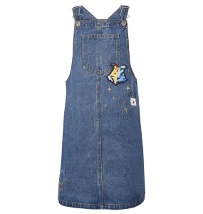 Kids Hogwarts Denim Pinafore