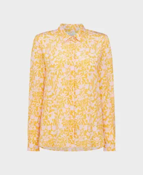 Liberty Print Relaxed Silk Shirt