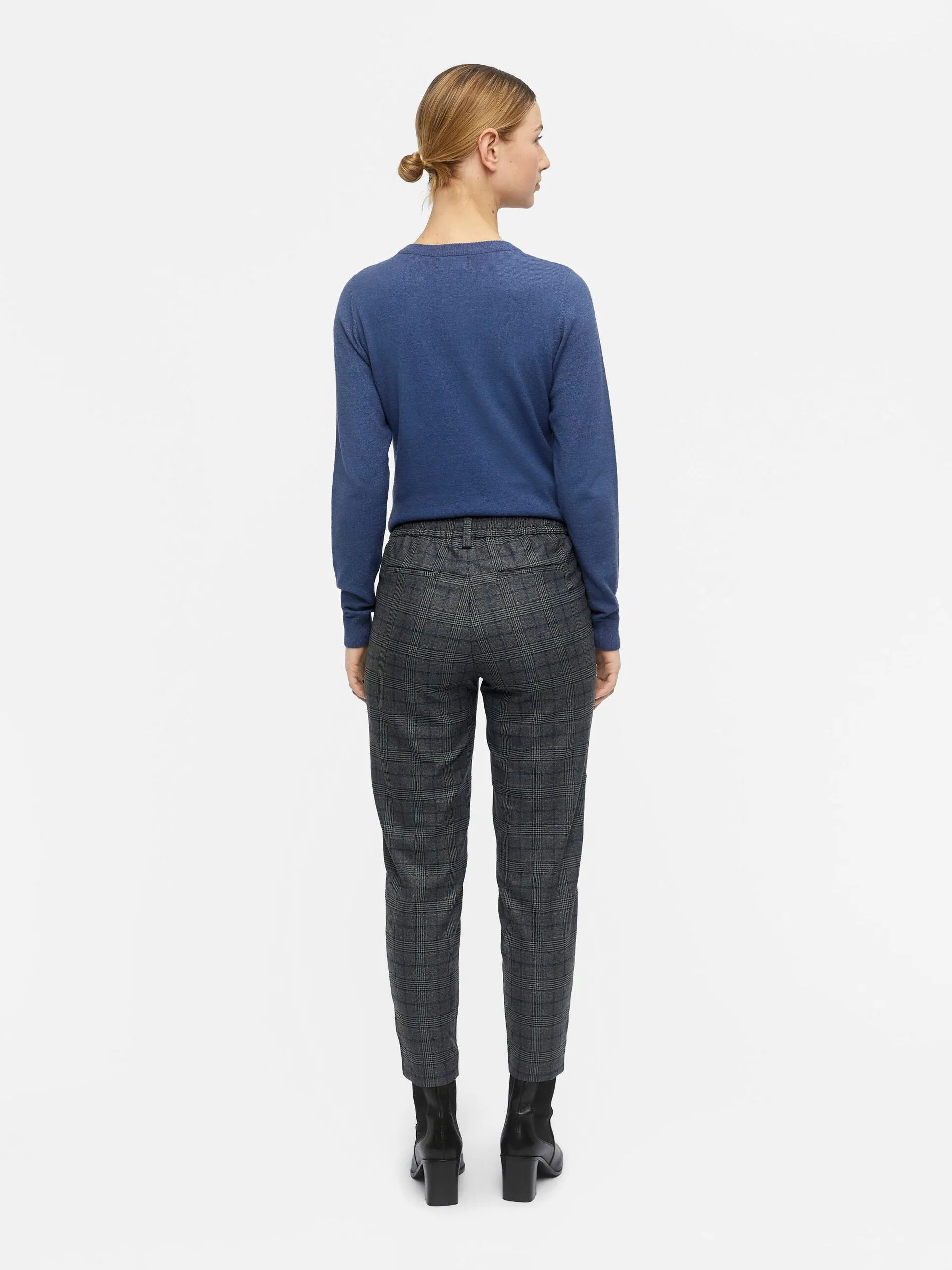 Lisa Slim Trousers (Grey)