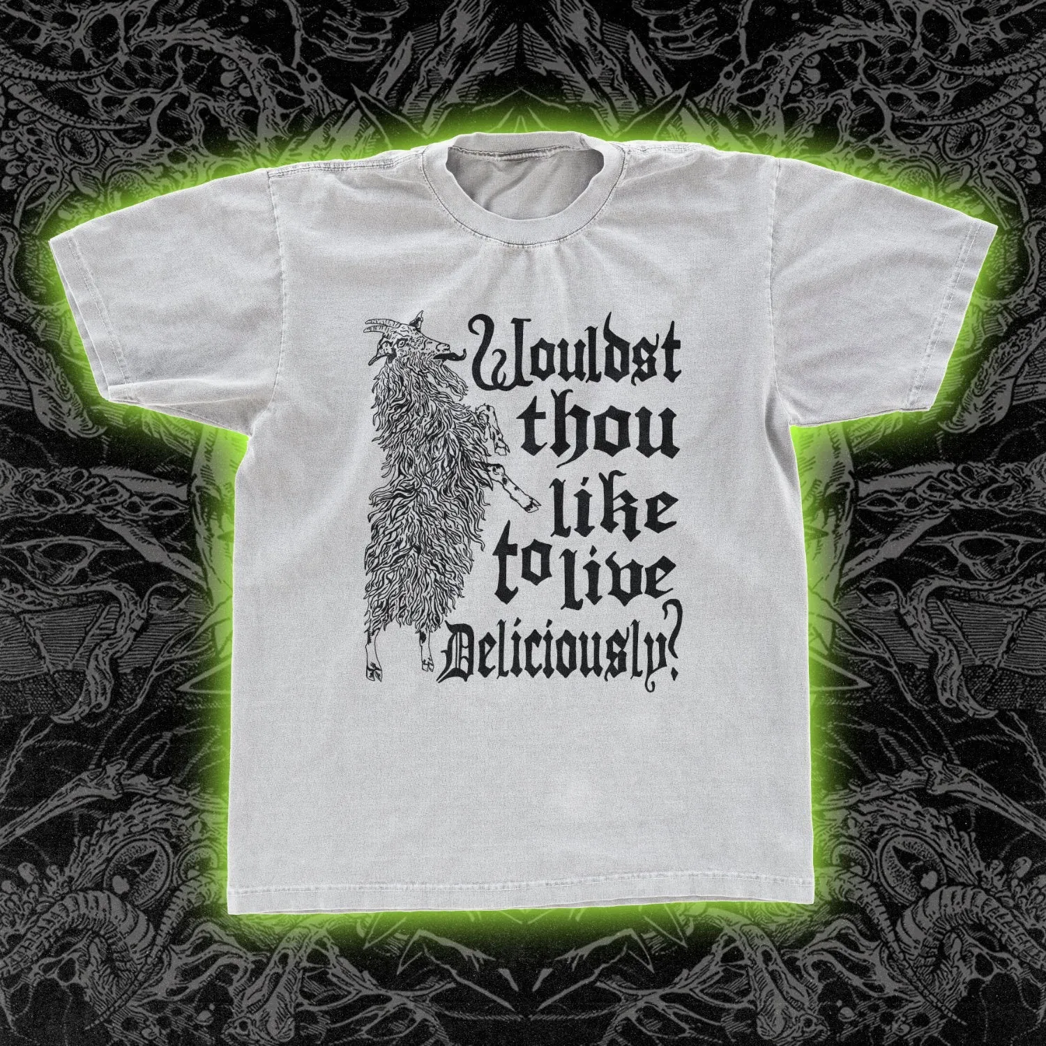 Live Deliciously Black Phillip Classic Tee