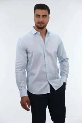 Long Sleeved Light Blue Shirt