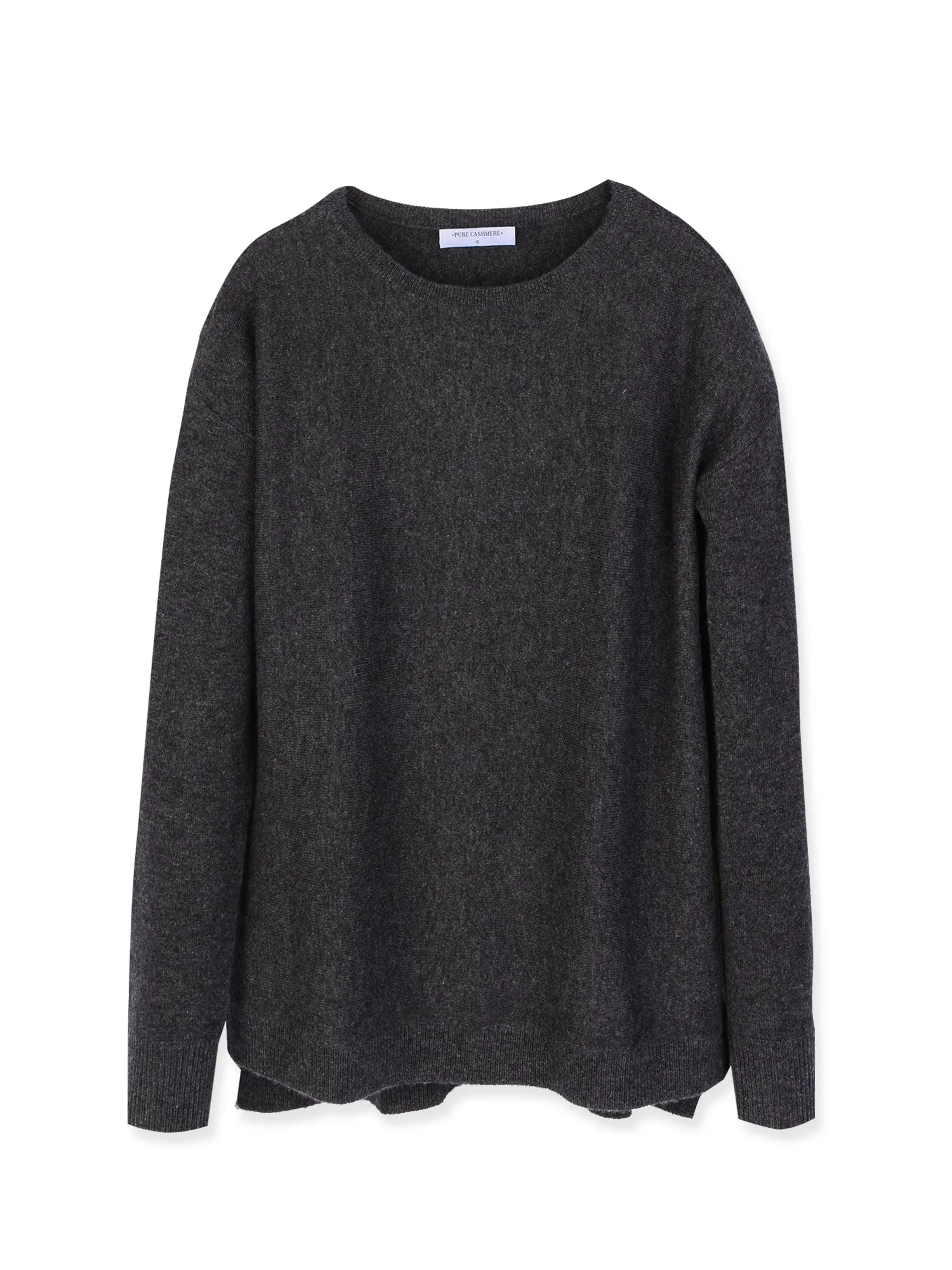 Loose Fit Sweater_Graphite