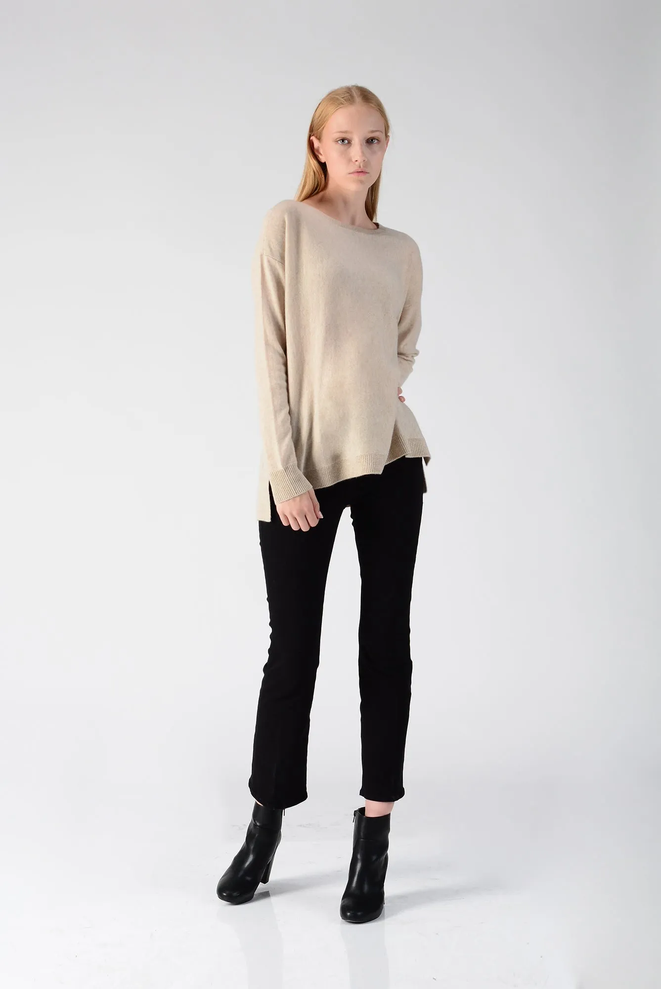 Loose Fit Sweater_Oatmeal