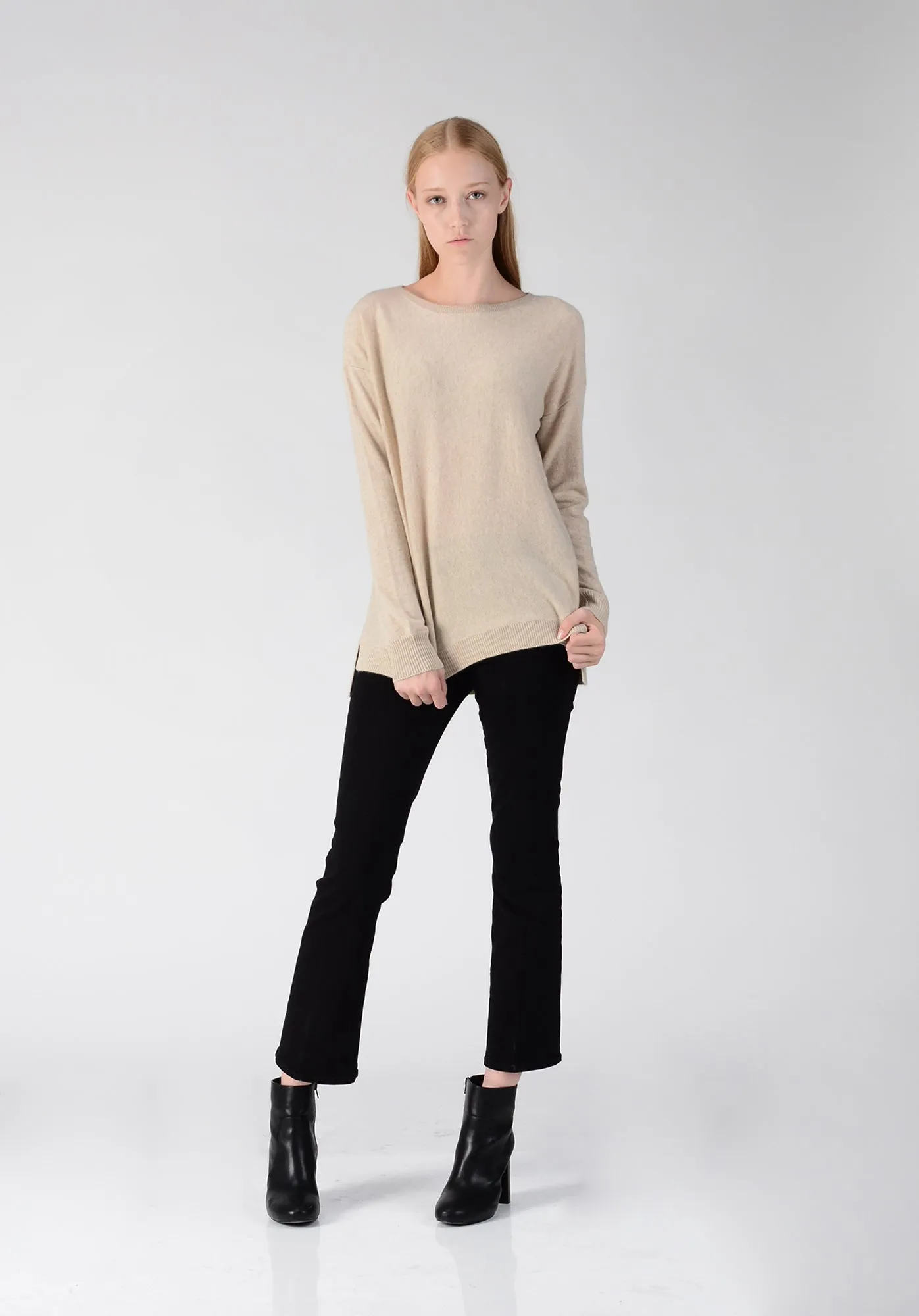 Loose Fit Sweater_Oatmeal