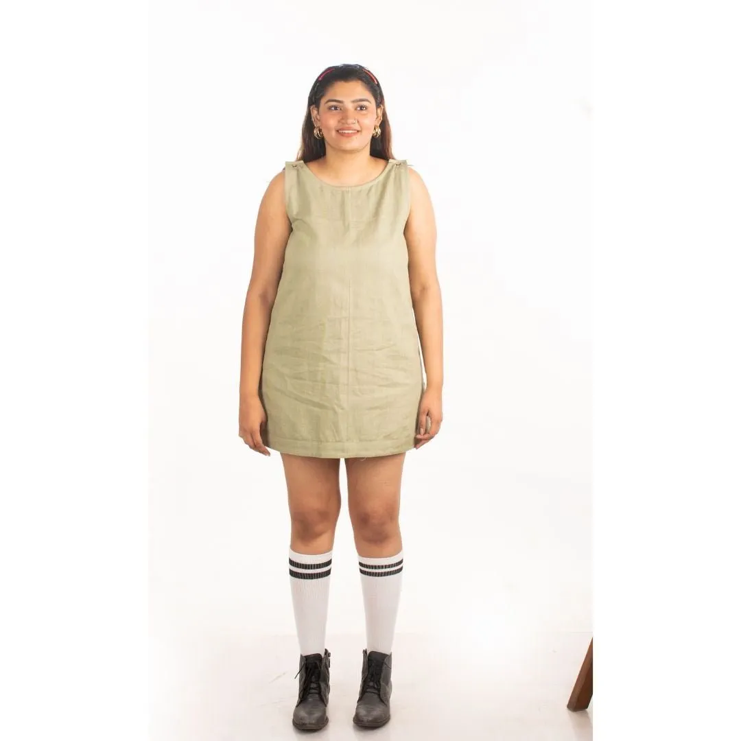 Matcha Aline Khadi Denim Dress