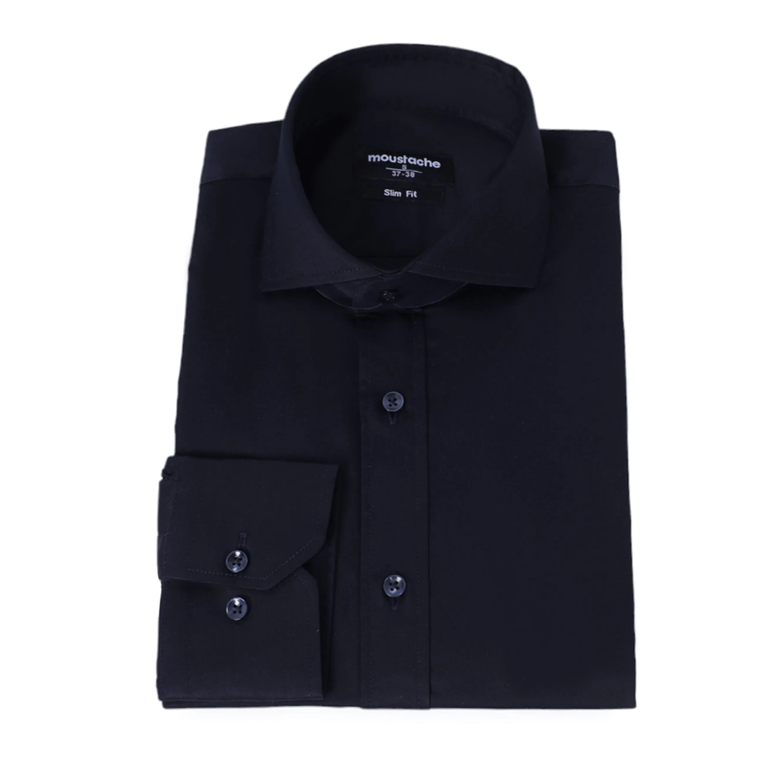 Navy Nano Care Shirt Slim Fit