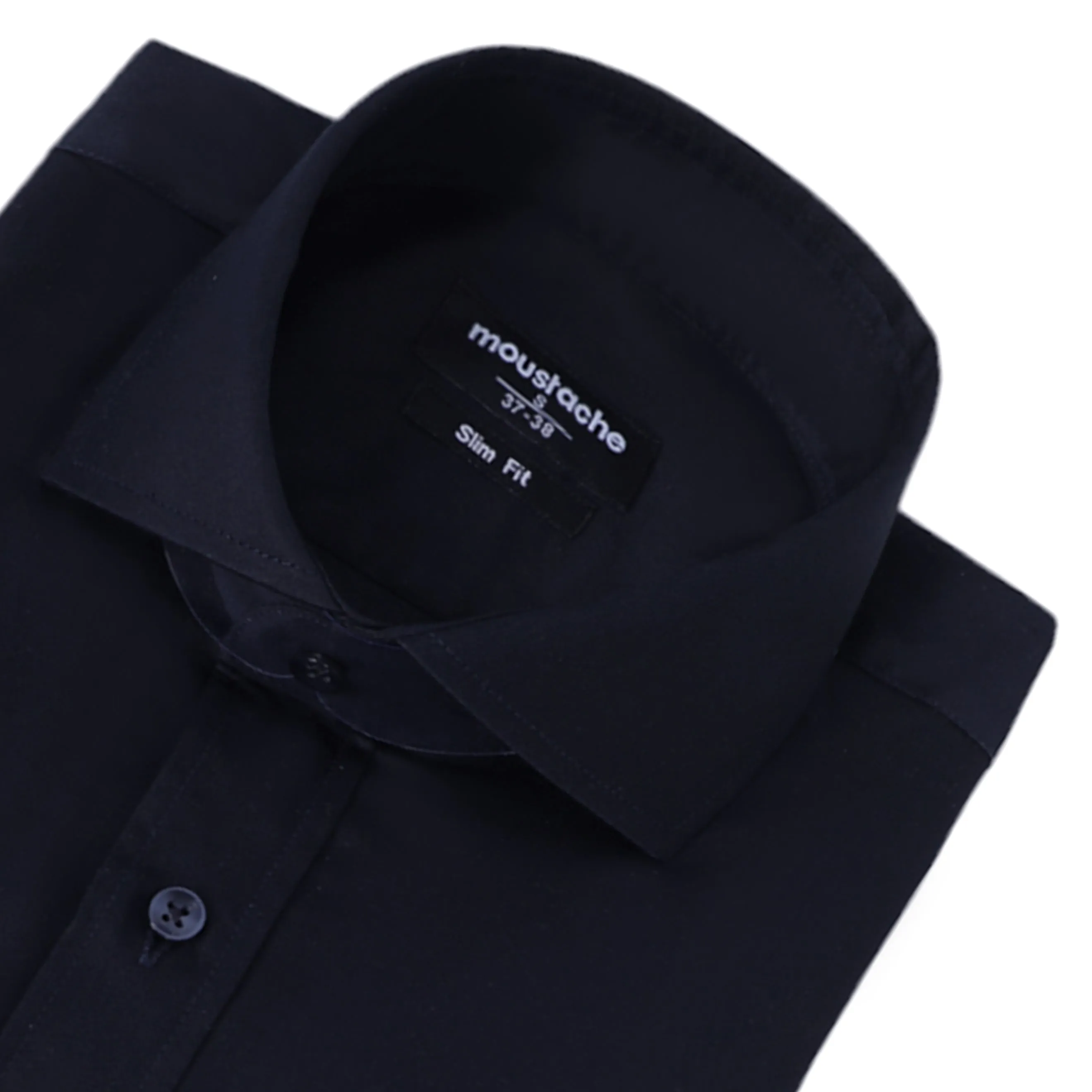 Navy Nano Care Shirt Slim Fit