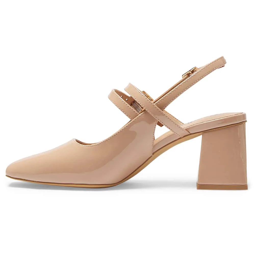 Nexus Heel in Nude Patent