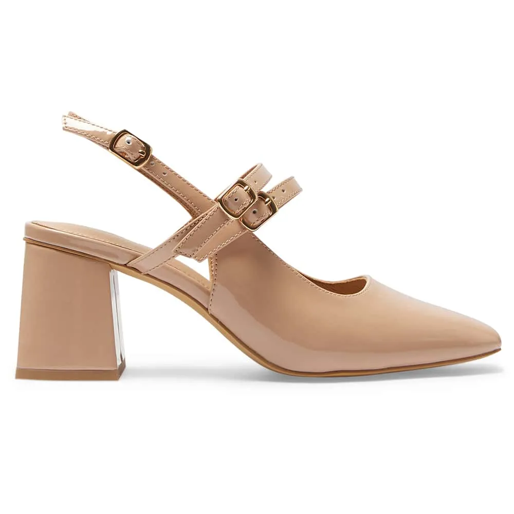 Nexus Heel in Nude Patent