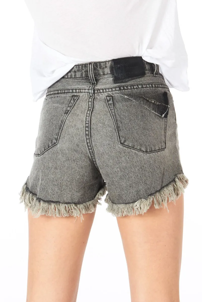 OneTeaspoon Womens Bonitas High Waist Denim Shorts Camden