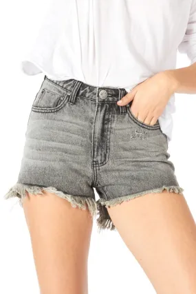 OneTeaspoon Womens Bonitas High Waist Denim Shorts Camden