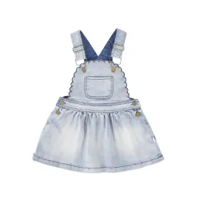 Peggy Cleo Pinafore - Denim