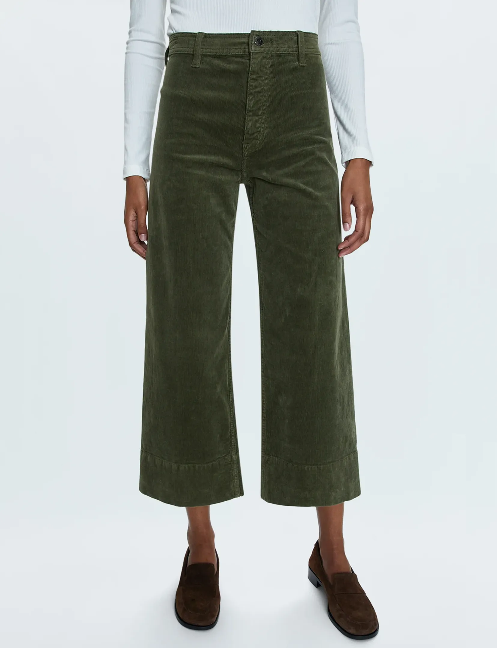 Penny Crop High Rise Wide Leg, Martini