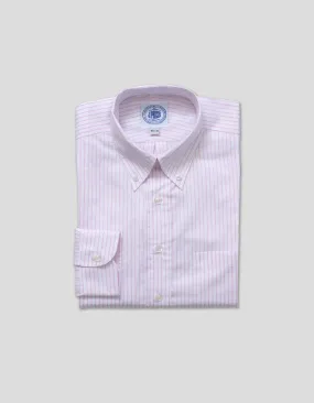 PINK STRIPE DRESS SHIRT