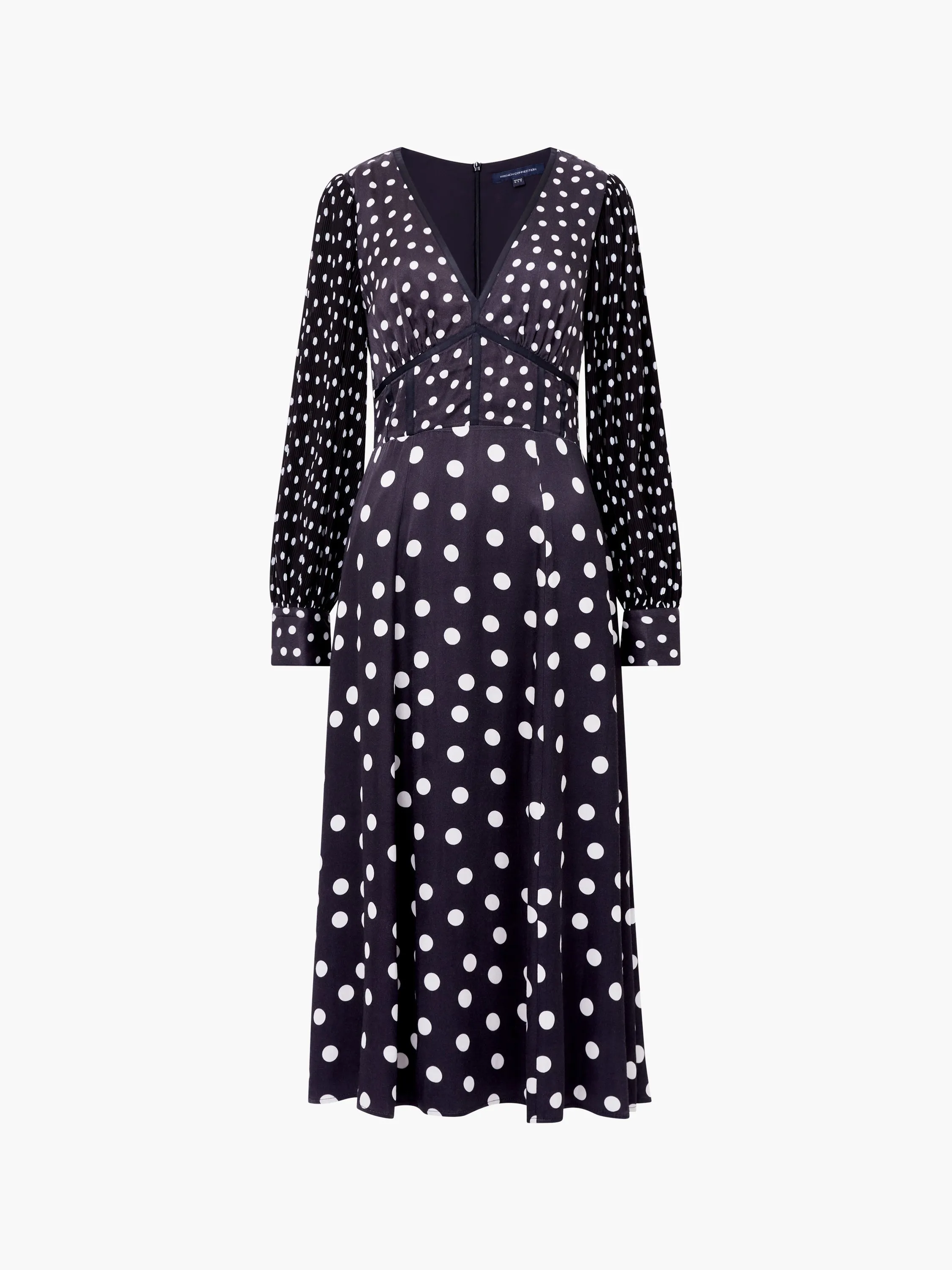 Polka Dot Candice Satin Dress