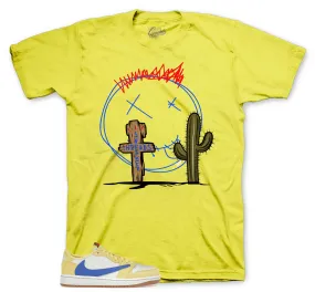 Retro 1 Canary Yellow ST Cactus Shirt