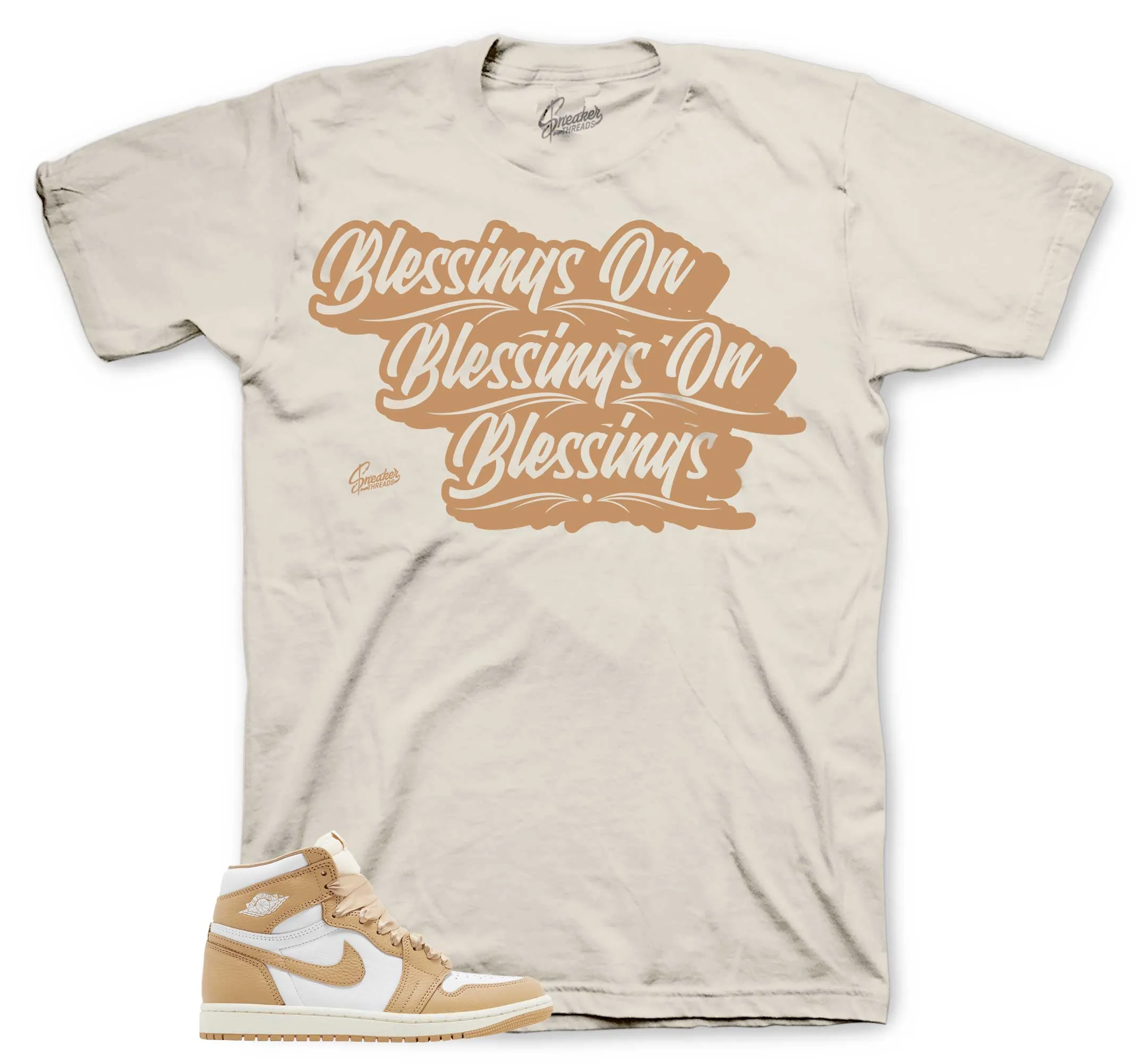 Retro 1 Praline Blessings Shirt