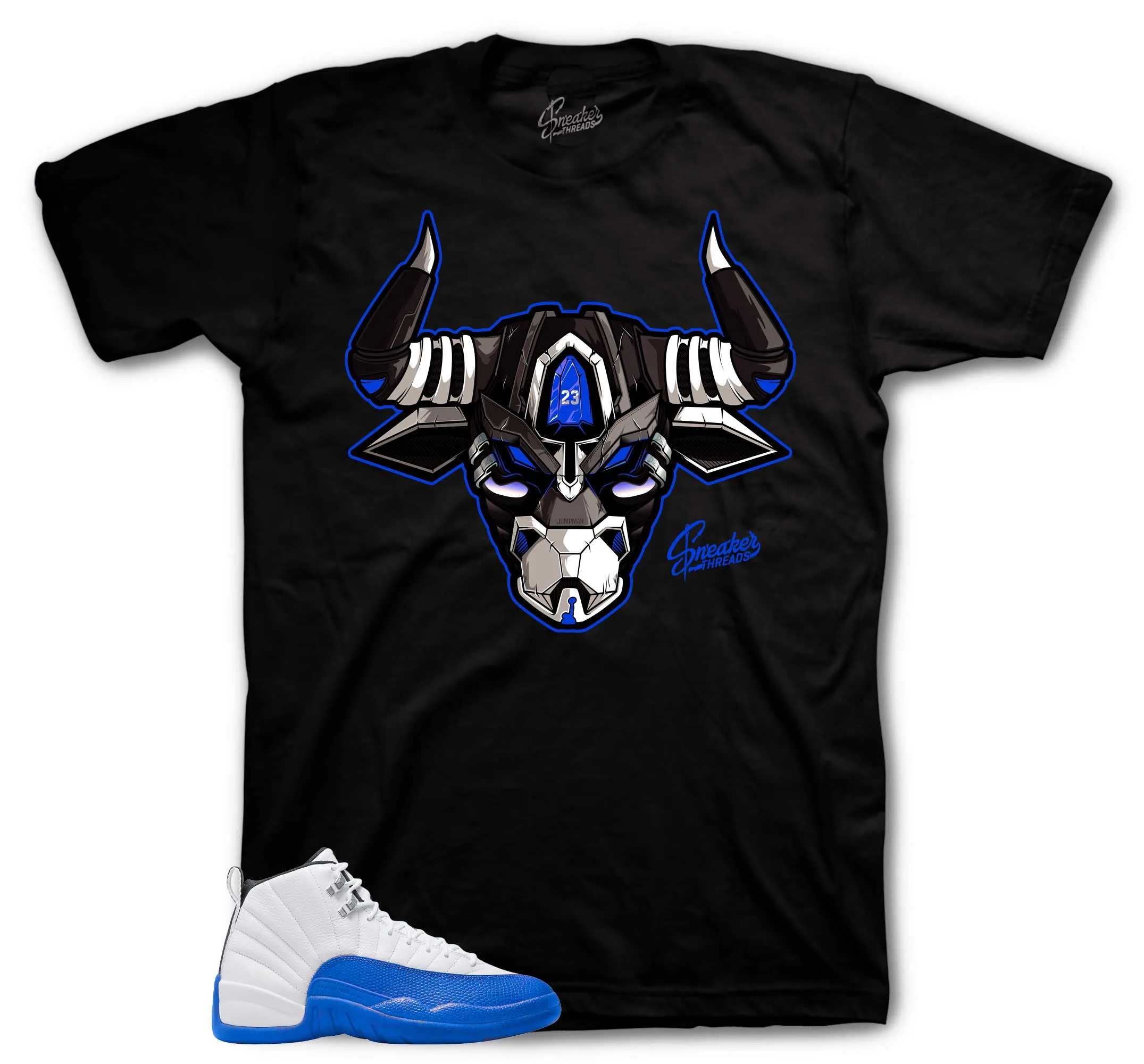 Retro 12 Blueberry War Bully Shirt