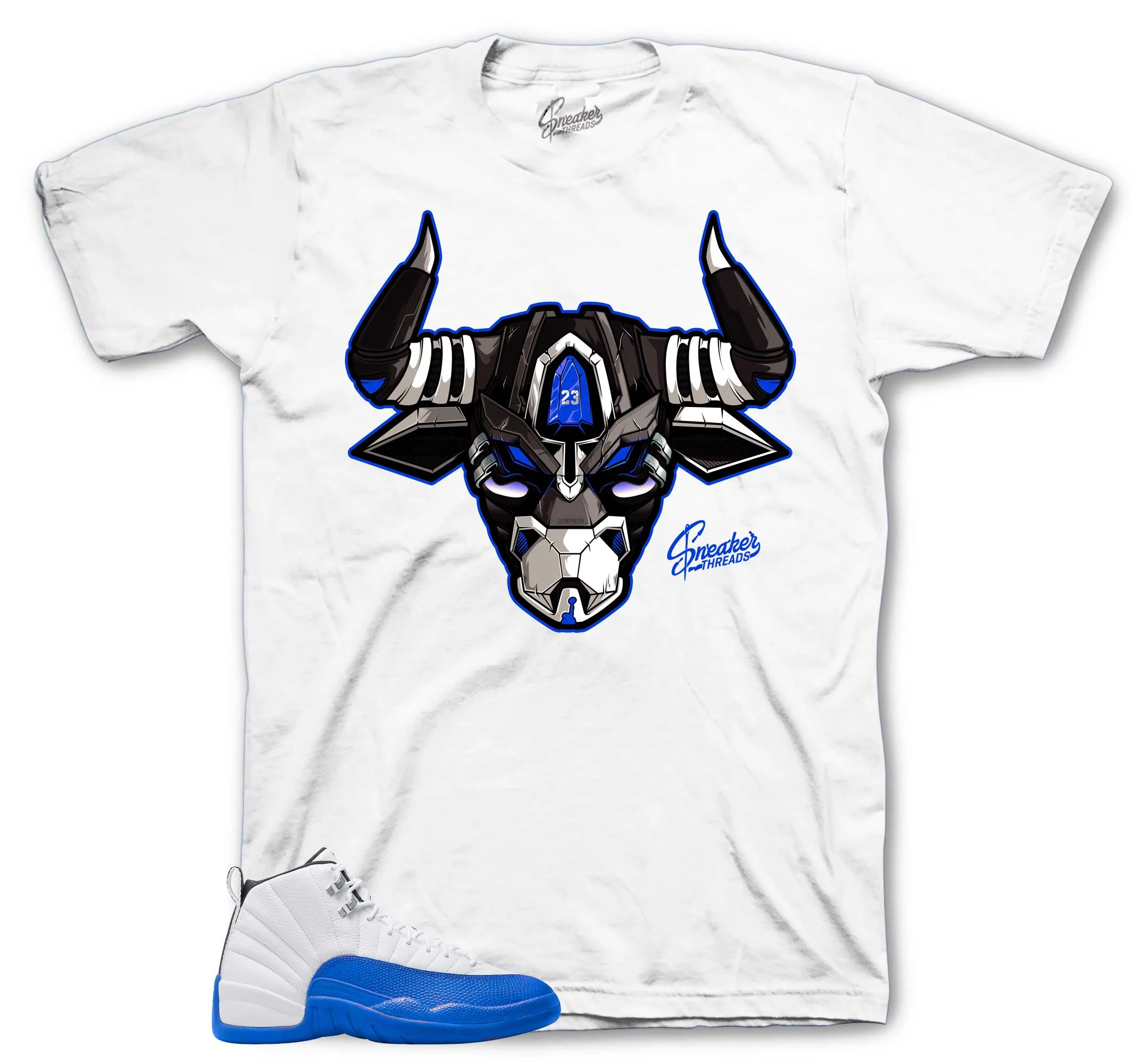 Retro 12 Blueberry War Bully Shirt