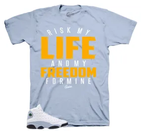 Retro 13 Blue Grey My Life Shirt