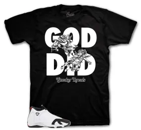 Retro 14 Black Toe God Did Shirt