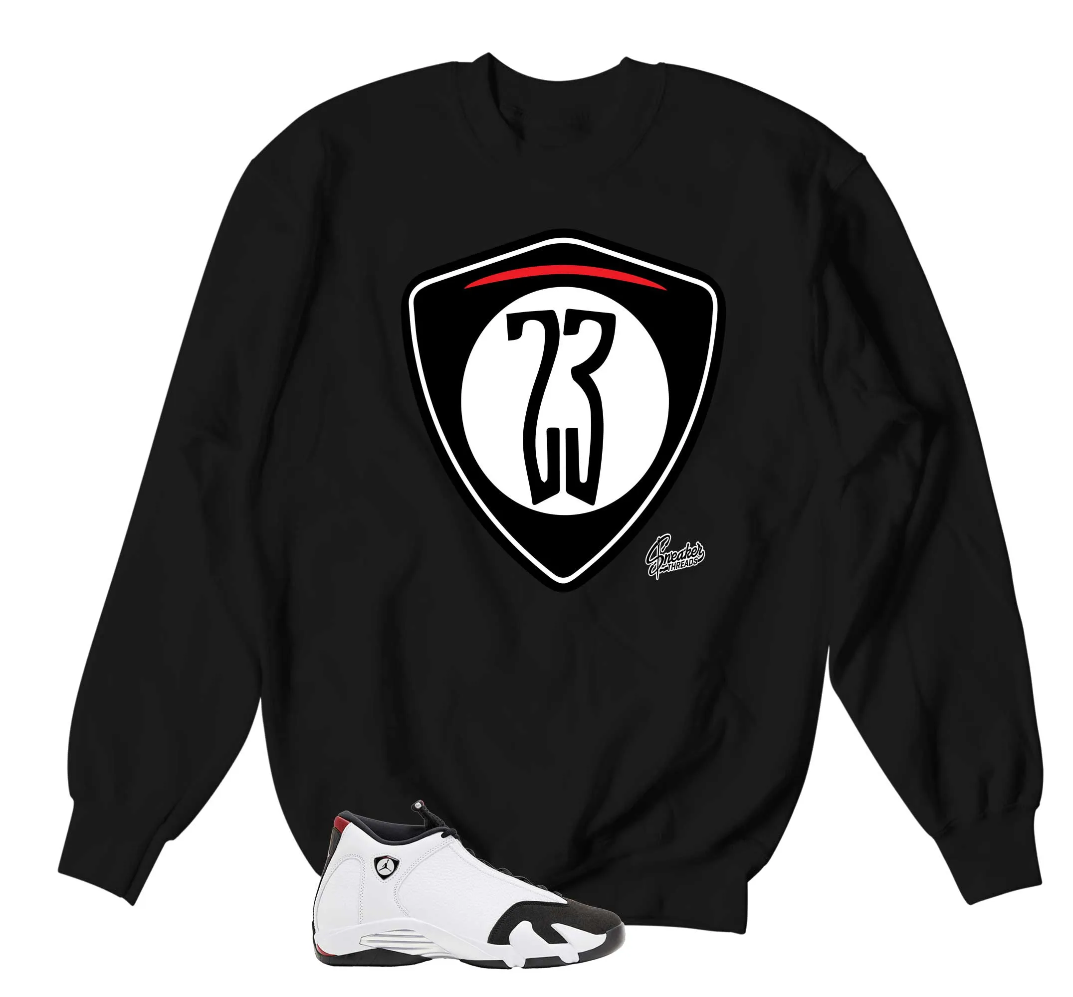 Retro 14 Black Toe Shield Sweater