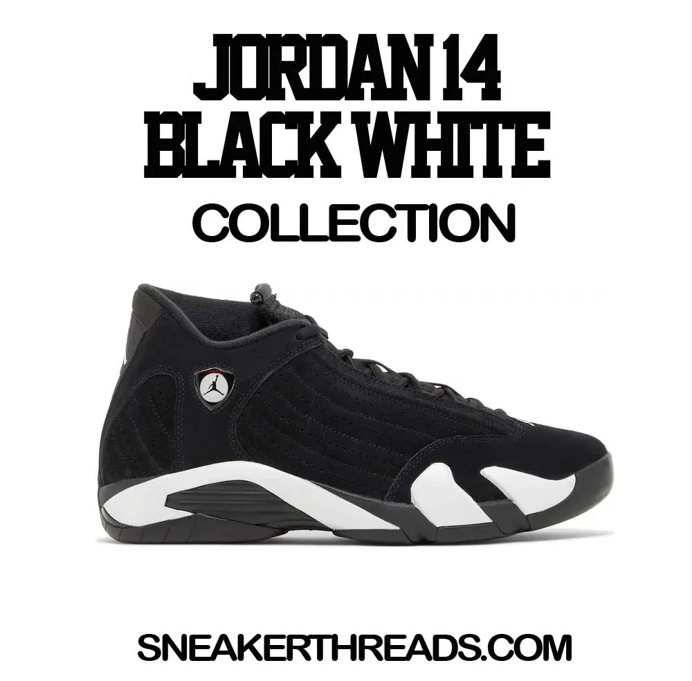 Retro 14 Black/White Nineties Shirt