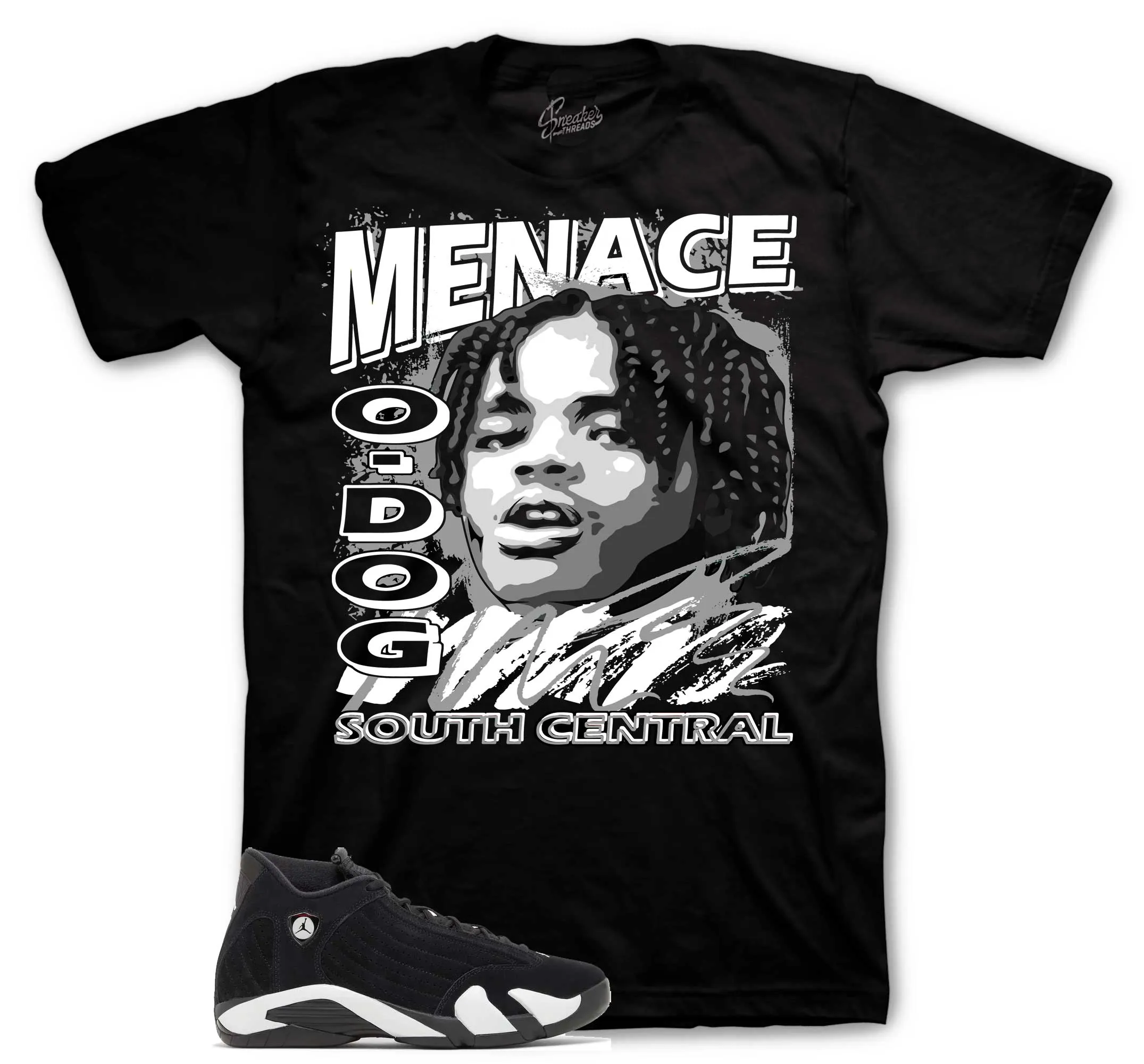 Retro 14 Black/White Nineties Shirt